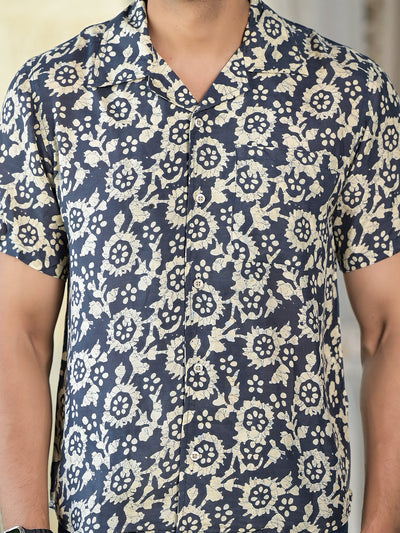 Indigo Batik printed Shirt