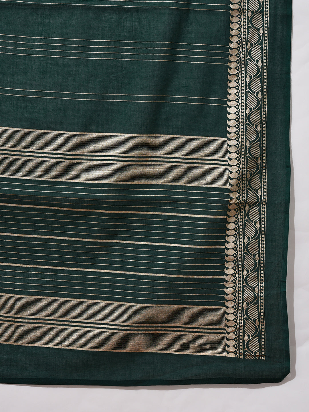 Green Kurta Palazzo With Dupatta