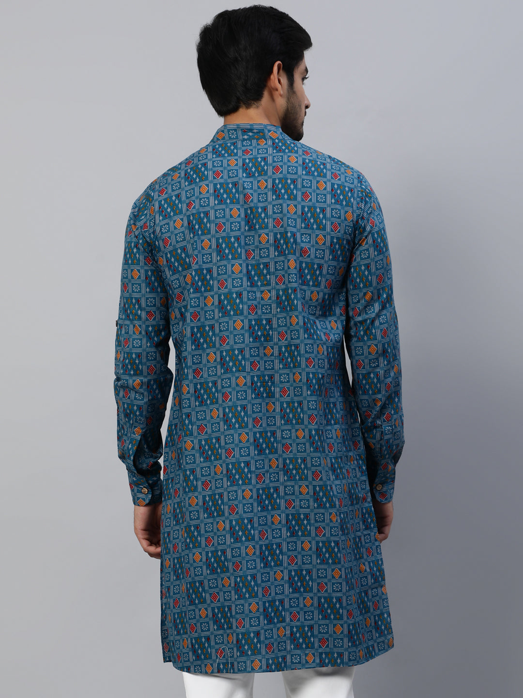 Blue Indian Long Kurta