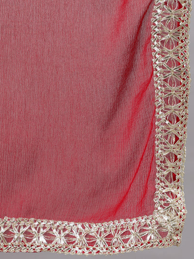 Grey Lehenga Choli With Dupatta